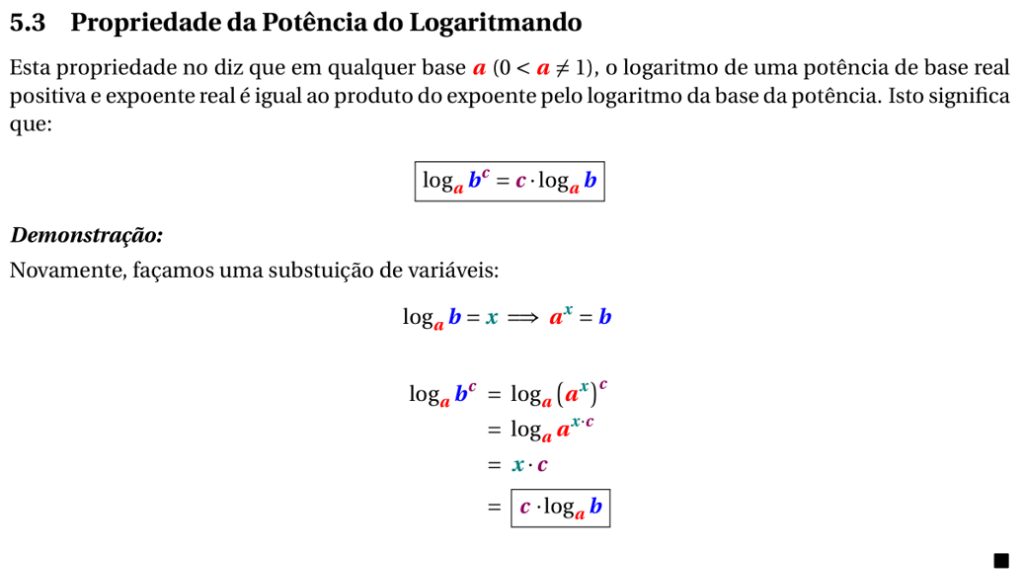 Cálculo Logaritmo 3