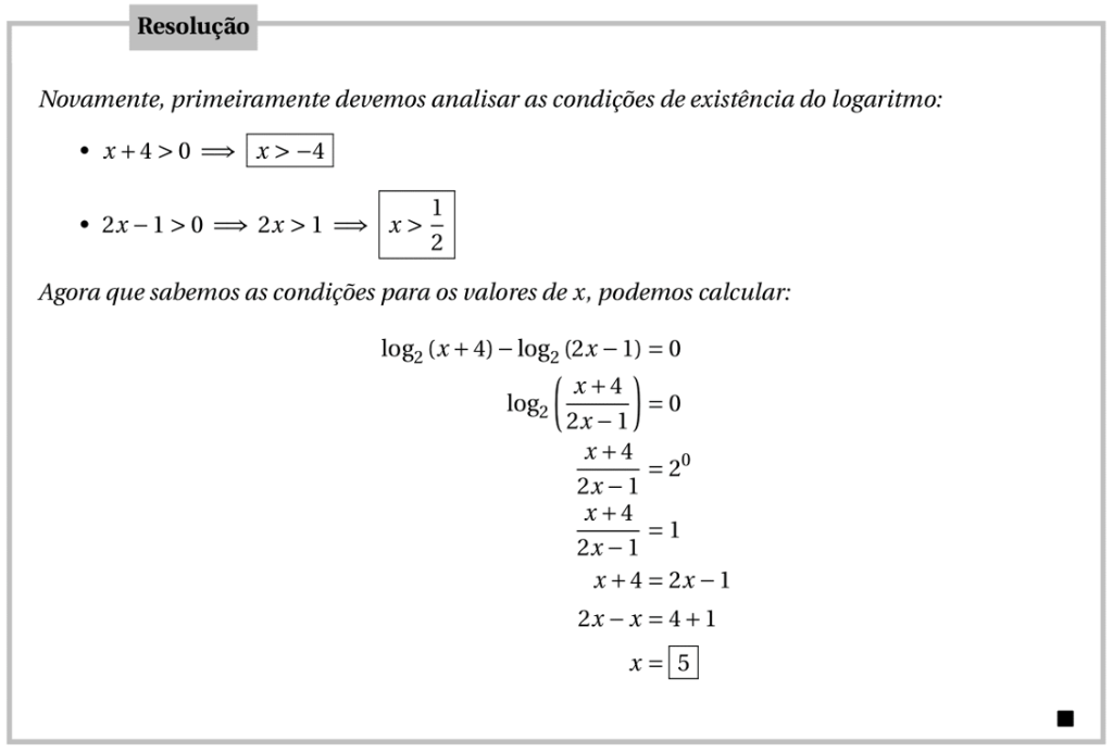 Cálculo Logaritmo 5